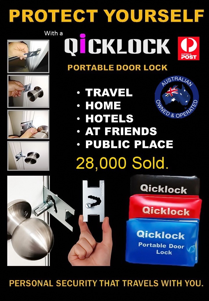qicklock portable door lock